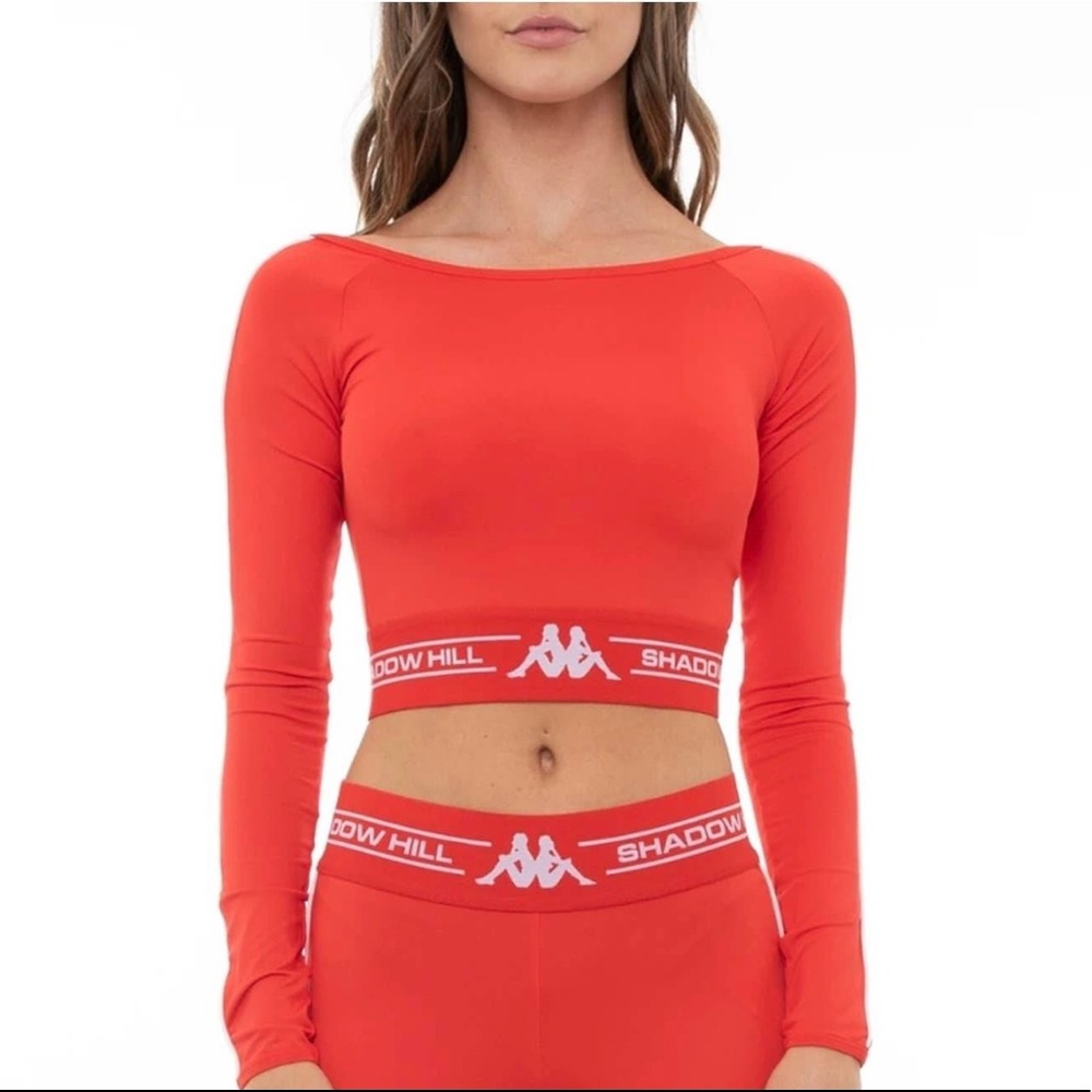 COPY - Kappa x Shadow Hill Serem Long Sleeve Crop Top